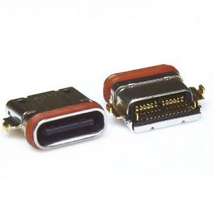 Conector impermeable SMT USB tipo C 24P IPX7 KLS1-PUB-027